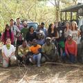 A group photo from the Oxford-Gorongosa Paleo-Primate Field School 2019