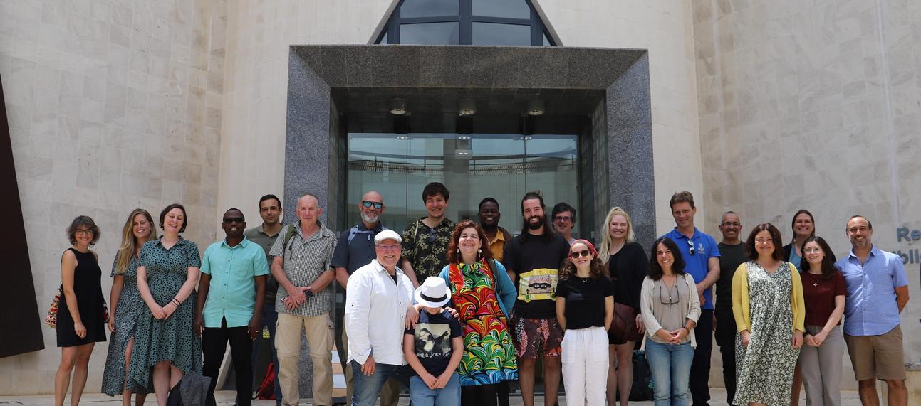 The Paleo-Primate Project Gorongosa team at the PPPG 2023 Workshop at Universidade do Algarve, Portugal