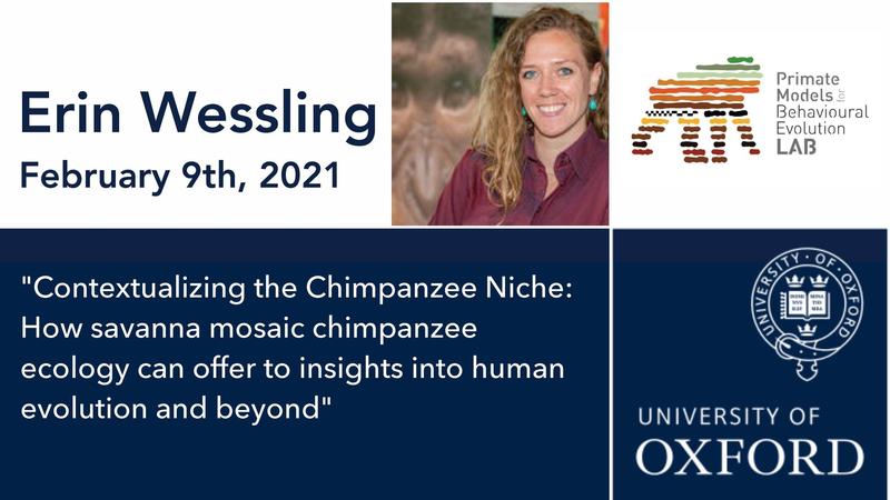 Primate Conversations with Erin Wessling - 9th Feb 2021