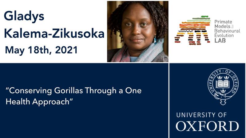 Primate Conversations with Gladys Kalema-Zikusoka - 18th May 2021