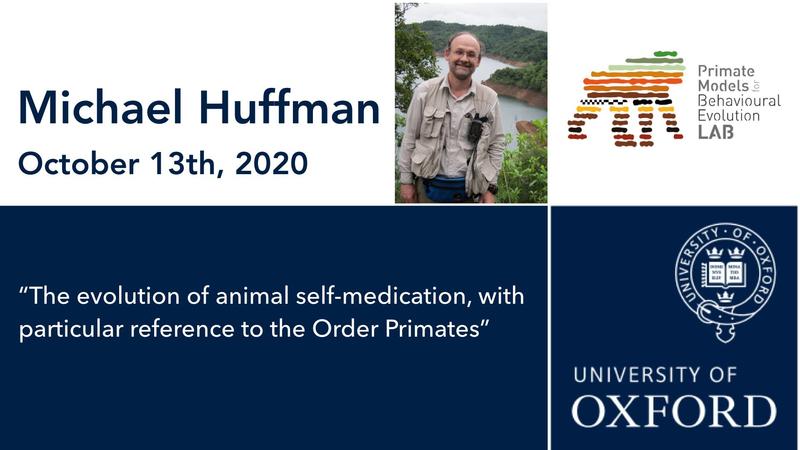 Primate Conversations with Michael Huffman - 13th Oct 2020
