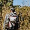 2017 Field Season - Surveying in Gorongosa. Photo by Luke Stalley